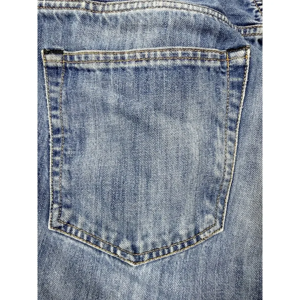Acne Roc Verakai Jeans Men Size 36x34 Blue Indigo Slim Straight Button Fly EUC